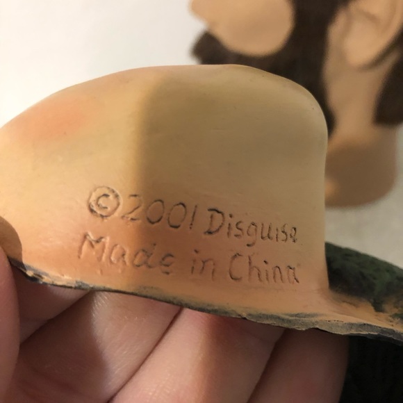 Halloween Costume Burglar Disguise Rubber Mask Adult 2001 Robber Heist - Picture 7 of 7